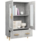  Visoka komoda siva boja betona 70x31x115 cm konstruirano drvo | Eponuda.ba