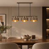  Luster na sajli IGNIA 3xE27/60W/230V braon/zlatan Slike