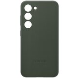 Samsung galaxy S23 leathe case green | Shoptok.si