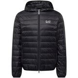 Ea7 Emporio Armani Prehodna jakna črna / bela Cene