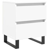 vidaXL Noćni ormarić bijeli 40 x 35 x 50 cm od konstruiranog drva | shoptok.hr