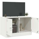 vidaXL TV omarica bela 67x39x44 cm jeklo | Shoptok.si