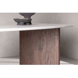 Venture Home Grönvik ovalni blagovaonski stol 180 × 90 cm, svijetlosivi | shoptok.hr
