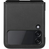 Nillkin qIN usnjen ovitek za Samsung Galaxy Z Flip 4 - črn | Shoptok.si