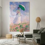  XXL slika - Claude Monet – Woman with a Parasol facing right 100x150 | shoptok.hr