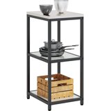  Kuhinjsko skladištenje HATTEM Srebrna 40 x 50 x 92 cm Čelik | shoptok.hr