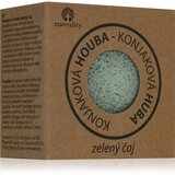 Renovality Konjac mushroom green tea čistilna gobica proti nepravilnostim na koži 7x4 cm | Shoptok.si