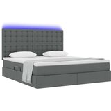  Postelja z dodatnim prostorom za shranjevanje in LED osvetlitvijo, (5000105068) | Shoptok.si