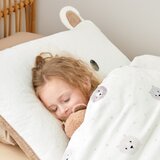 Catherine Lansfield Rjava/kremno bela enojna otroška posteljnina iz mikropliša 135x200 cm Cosy Bear – | Shoptok.si