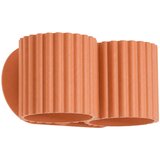 Sollux Lighting Stenska svetilka AURA 2 okra rdeča G9, (5000352026) | Shoptok.si