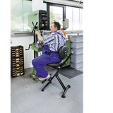 meychair Naslonjalo za stojo XXL, z oporo za noge, območje nastavitve višine 550 - 770 mm | Shoptok.si