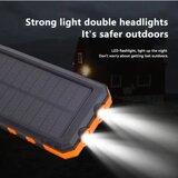 Gembird HRD-T12 ** solar power bank 12000mAh 2xUSB, 1xType-C, LED, kompas (999) | ePonuda.com