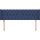  Uzglavlje s ušima plavo 147x16x78/88 cm od tkanine | shoptok.hr