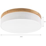  Brilagi - LED plafonsko svetlo BELLADONNA LED/36W/230V prečnik 50 cm bela/hrast | Eponuda.com