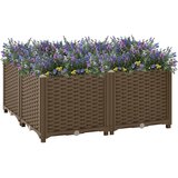  Visoka greda 80x80x38 cm polipropilen | Shoptok.si