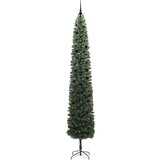 vidaXL Umestno božično drevo Zelena 270 cm PVC in Jeklo in Plastika | Shoptok.si