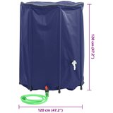  Spremnik za vodu sa slavinom sklopivi 1350 L PVC | shoptok.hr