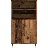 vidaXL Visoka omara starinski les 60x36x110 cm inženirski les | Shoptok.si