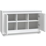  Komoda bijela 102 x 35 x 60 cm od konstruiranog drva | shoptok.hr