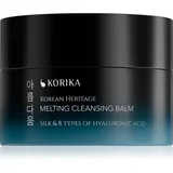 Korean Heritage Silk & 8 Types of Hyaluronic Acid Melting Cleansing Balm balzam za skidanje šminke i čišćenje 100 ml