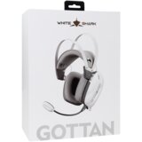 WHITESHARK Gottan GH-2446 gaming slušalice s mikrofonom, bijele | shoptok.hr