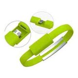  Zapestnica PODATKOVNI KABEL Type C - zelen | Shoptok.si