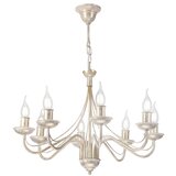  Luster na lancu ANTON 8xE14/60W/230V bela patina | Eponuda.com