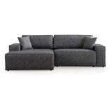 Atelier Del Sofa Kutna sofa Pirlo 145x43x206cm Tamno siva | Eponuda.ba