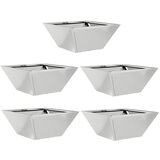 vidaXL Kovinski set nasadov Pocinkano jeklo 35 x 35 x 15 cm | Shoptok.si