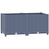 Furnova Visoka greda 80x40x38 cm polipropilen, (21921431) | Shoptok.si