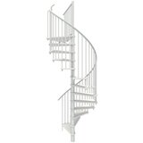 Minka Spiralno stopnišče Spiral Smart (Premer: 160 cm, Bela, Barva stopnice: Bela, Višina nadstropja: 305 cm) | Shoptok.si