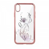 Nillkin Silikonski ovitek Lotus z okvirjem za iPhone 11 Pro - pink | Shoptok.si