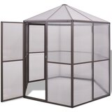 The Living Store Rastlinjak iz aluminija 240x211x232 cm - Topla Greda, (21418980) Cene