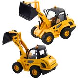  Set građevinskiih vozila na daljinsko upravljanje - utovarivač + kiper 2u1 - žuti | shoptok.hr