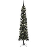 vidaXL Umestno božično drevo med 300 LED Zelena 58 x 58 x 240 cm | Shoptok.si