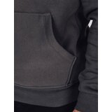 DStreet Bluza męska basic z kapturem grafitowa | shoptok.hr