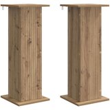  Stalak za biljke 2 pcs Hrast artisan 30 5 x 30 x 80 5 cm | shoptok.hr