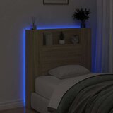 Ormarić za uzglavlje LED boja hrasta sonome 100x16 5x103 5 cm | shoptok.hr