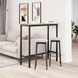  Stol Sonoma hrast 100 x 40 x 100 5 cm Inženjerska drva i čelik | shoptok.hr