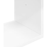  Stenska polica Montaža za steno Bela 95 x 20 x 69,5 cm, (5000307024) | Shoptok.si