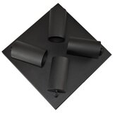 SPOT svetiljka FILO 4xGU10/30W/230V crna/zlatna | Eponuda.com