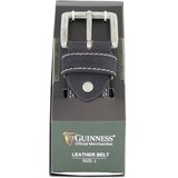 Guinness Muški kaiš BT01, Kožni, Crno-belo Cene