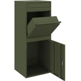  Sandučić za pakete Maslinovo zelena 41 x 38 x 103 cm Čelik | shoptok.hr