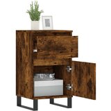 vidaXL Komode 2 kom dimljena boja hrasta 40x35x70 cm konstruirano drvo | shoptok.hr