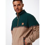 Iriedaily Majica 'Monte Noe' bež / zelena / rdeča | Shoptok.si