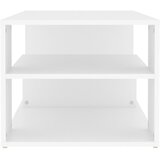  Stolić za kavu bijeli 100 x 50 x 40 cm od konstruiranog drva | shoptok.hr