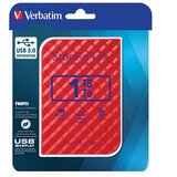 Hard DISK 2.5" 1TB USB 3.0 - 3D SURFACE VERBATIM 53203 CRVENI BLISTER | shoptok.hr