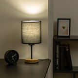  Brilagi - Stona lampa NUBILA WOOD 1xE27/25W/230V hrast/crna | Eponuda.com