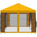 Paviljon s bočnim stranama 6 x 3 m Žuta Poliester i čelik 190 | shoptok.hr