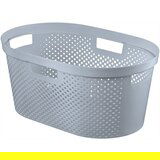 Infinity DOTS 39L košara za čisto rublje – siva | shoptok.hr